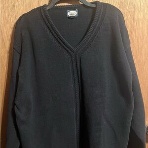 Tommy Bahama Men’s Pullover Sweater Black Size XL